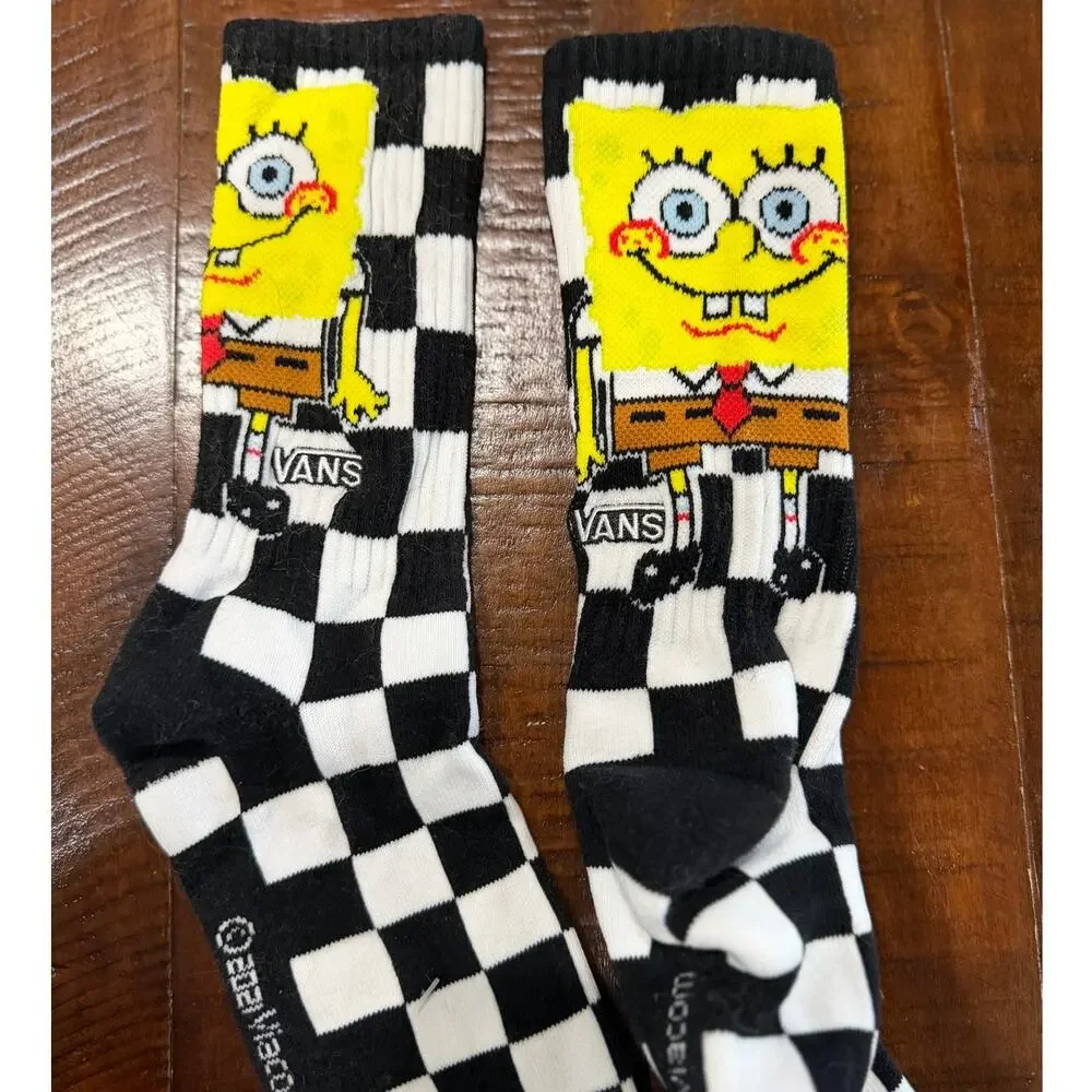 Vans Spongebob Socks NWOT